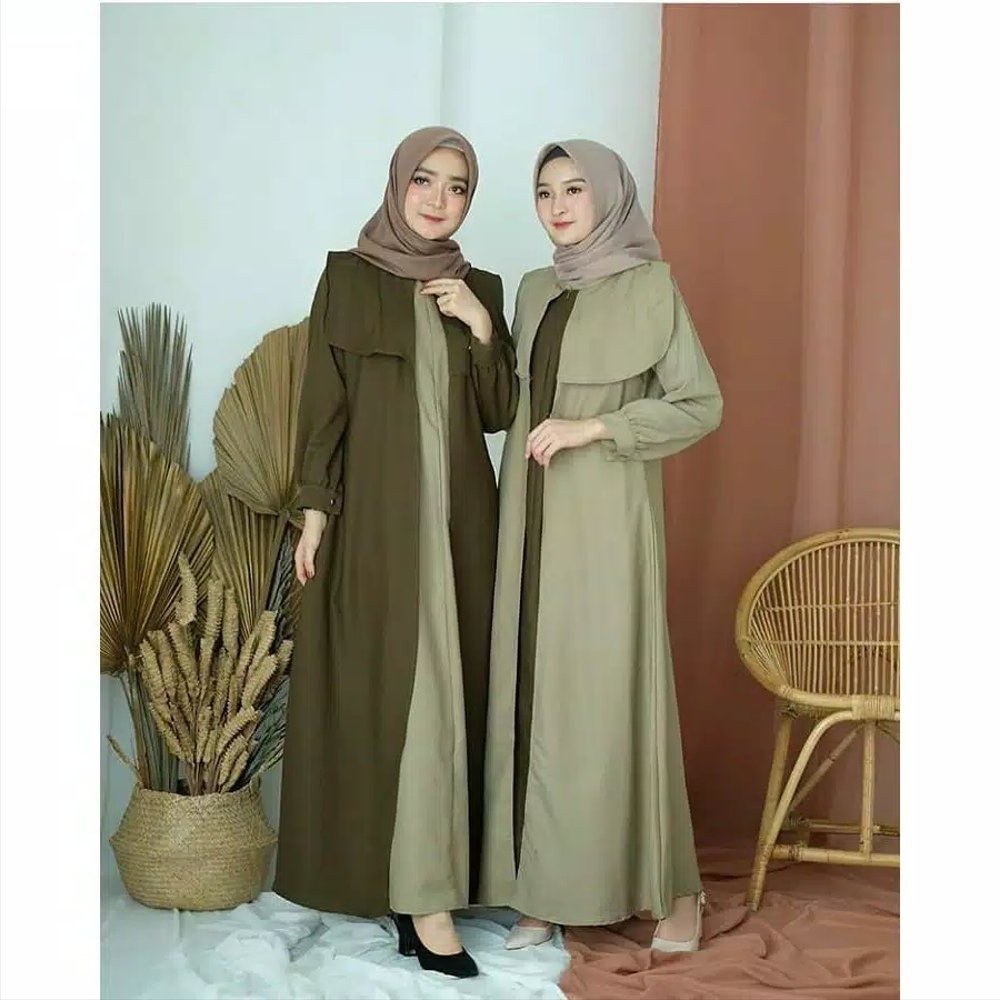 Design Baju Lebaran Wanita Dewasa 3id6 Jual Baju Gamis Syari Wanita Dewasa Muslim Muslimah Baju