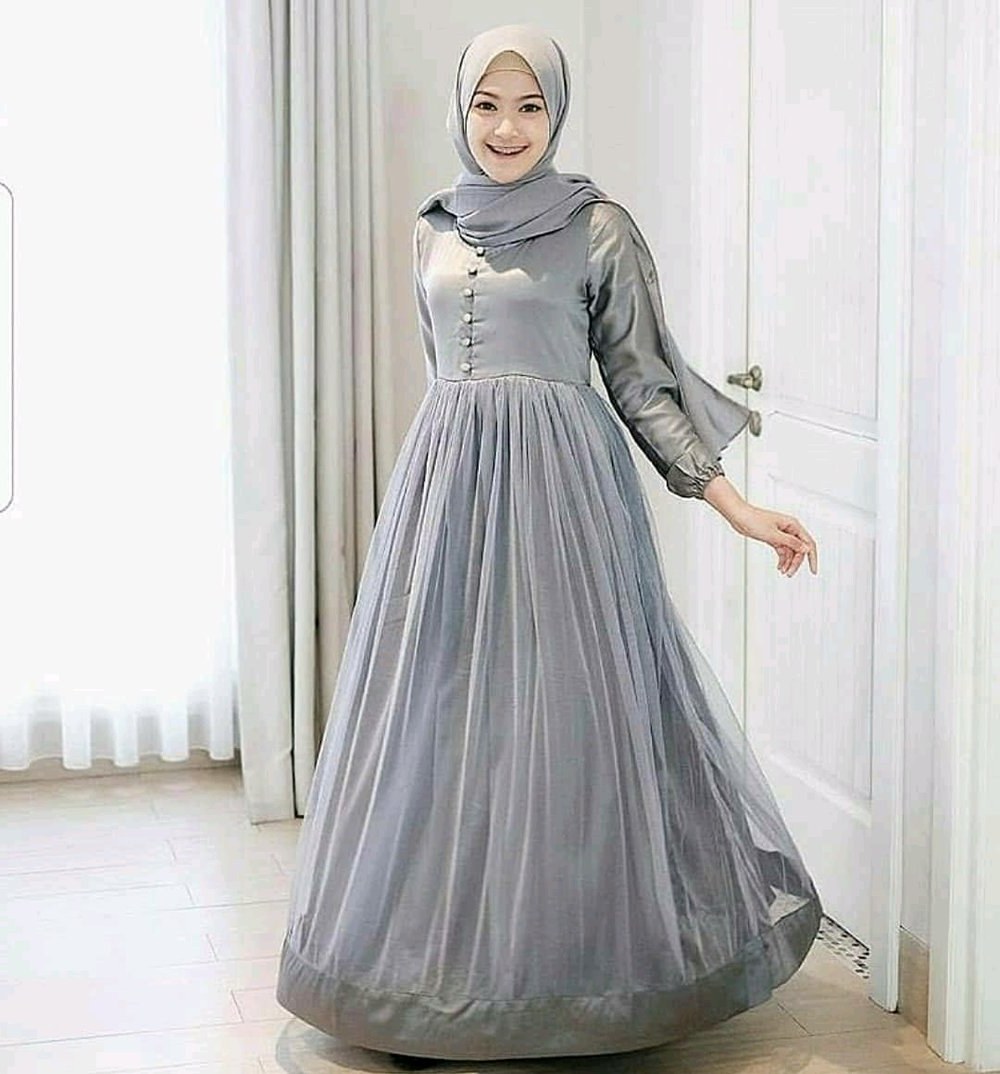Design Baju Lebaran Wanita Dewasa Ffdn Jual Dress Muslim Gamis Wanita Dewasa Busana Muslim