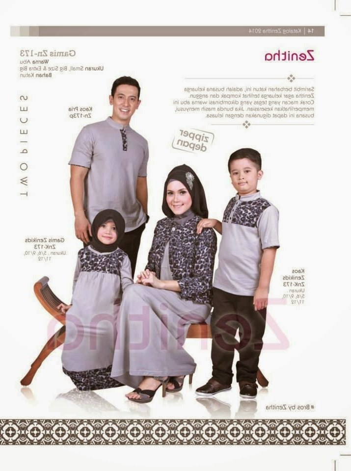 Design Desain Baju Lebaran Keluarga J7do Baju Lebaran Keluarga 2014 Paling Cantik