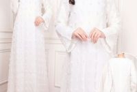 Design Model Baju Lebaran 2018 Anak Perempuan 9fdy Baju Lebaran 2018 Rubiah Putih Af Model Baju Gamis