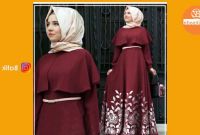 Design Model Baju Lebaran 2018 Xtd6 Trend Model Baju Muslim Lebaran 2018 Casual Simple