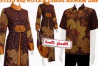 Design Model Baju Lebaran Batik Budm Model Baju Batik Muslim Keluarga Modern Terbaru │batik