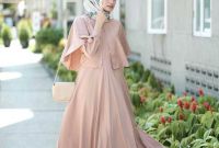 Design Model Baju Lebaran Muslimah Jxdu 21 Model Gamis Lebaran 2018 Desain Elegan Casual Dan Modern