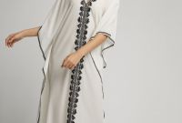 Design Model Baju Lebaran Simple Tapi Elegan Tqd3 6 Model Kaftan Terbaru Untuk Lebaran Yang Elegan