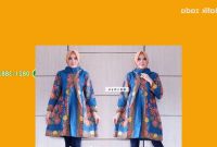 Design Model Baju Lebaran Wanita 2019 Tqd3 Model Baju Batik Wanita Model Tunik Modern Trend Lebaran