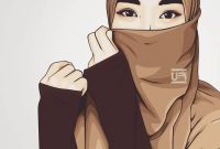 Design Muslimah Bercadar Cantik Kartun 8ydm 1000 Gambar Kartun Muslimah Cantik Bercadar Kacamata El