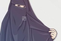 Design Muslimah Bercadar Cantik Kartun Ipdd Menakjubkan 30 Gambar Kartun Muslimah Bercadar Berkacamata