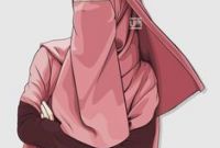 Design Muslimah Bercadar Cantik Zwdg 75 Gambar Kartun Muslimah Cantik Dan Imut Bercadar