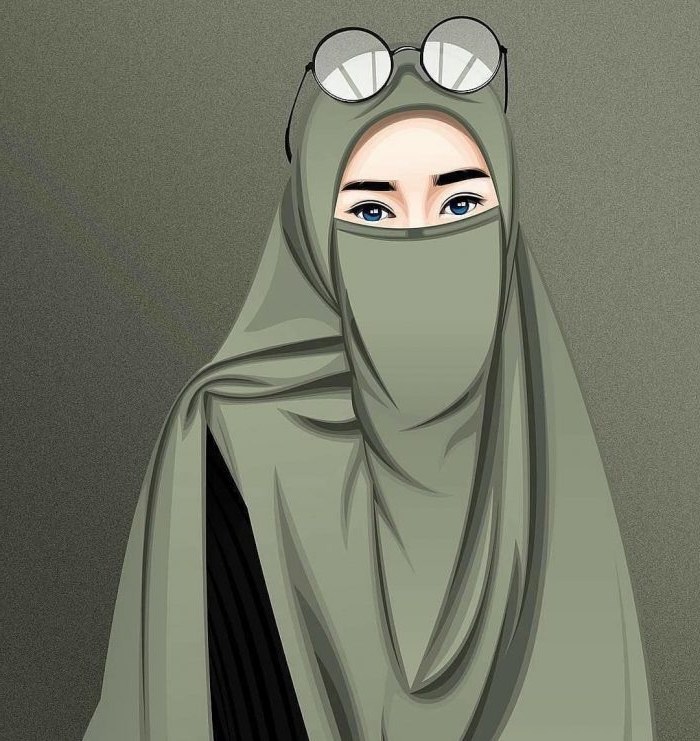 Design Muslimah Bercadar Dari Belakang Gdd0 Gambar Kartun Muslimah Lucu Keren Dll Web Informasi