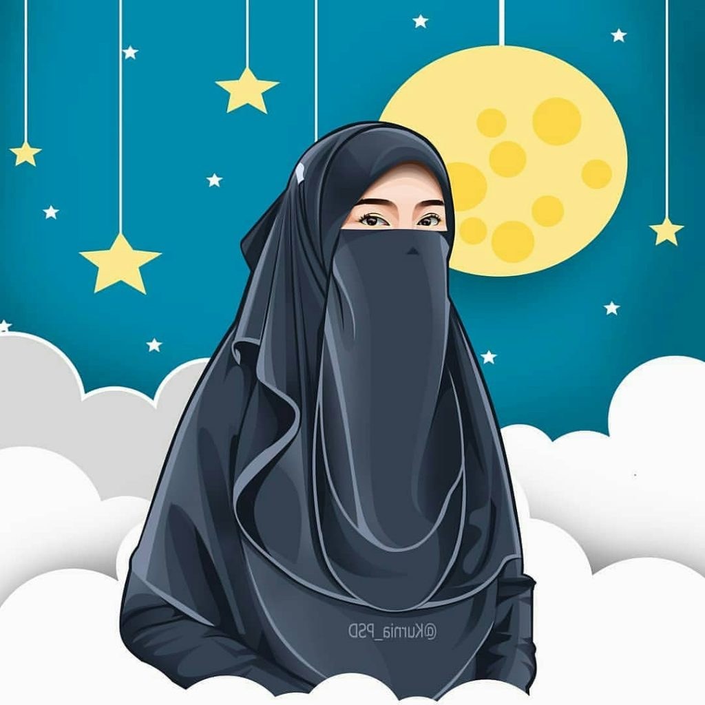 Design Muslimah Bercadar Kartun Drdp 43 Gambar Kartun Muslimah Berhijab Lucu Dan Menggemaskan