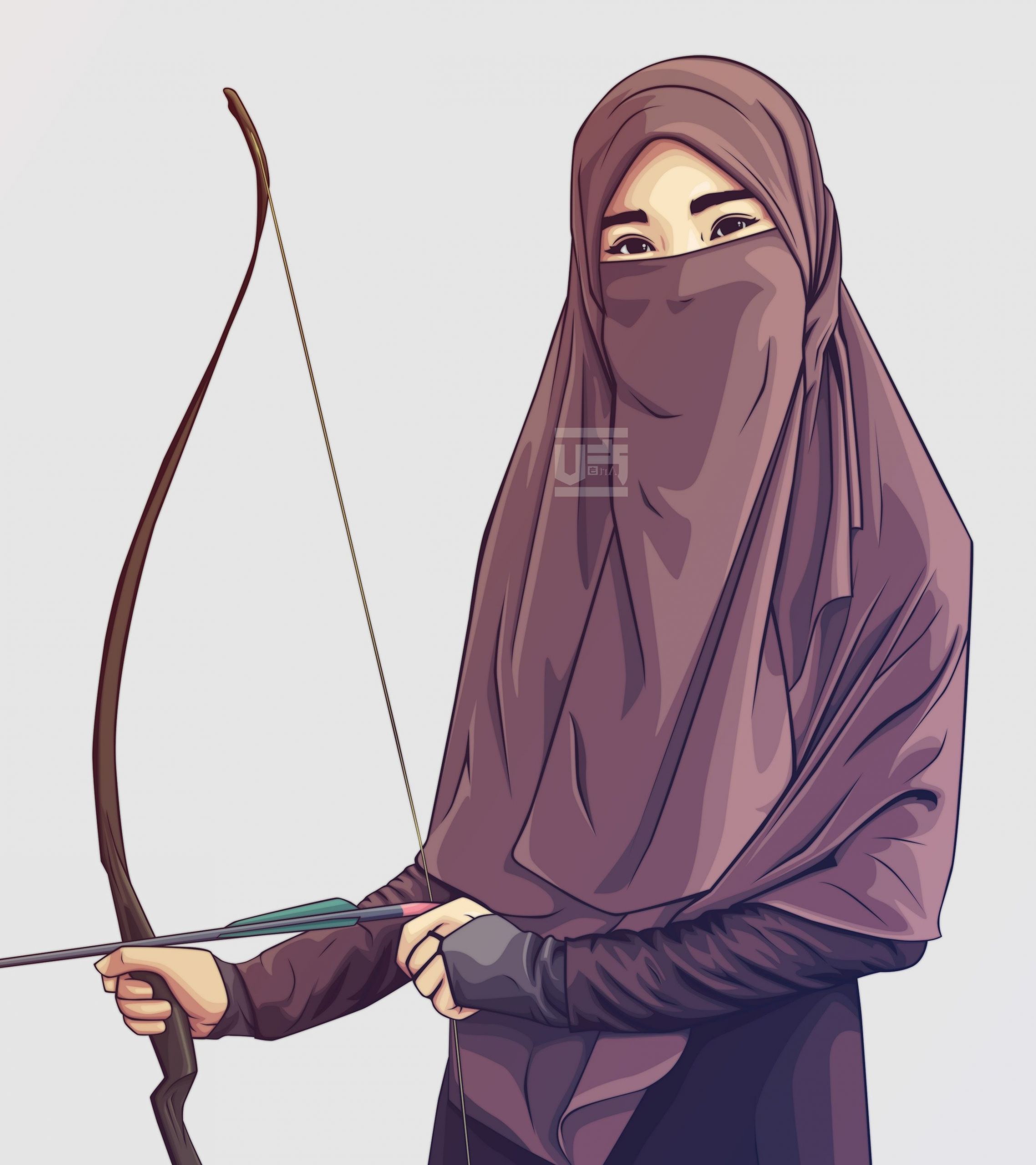 Design Muslimah Bercadar Kartun O2d5 top Gambar Kartun Muslimah Pakai Niqab