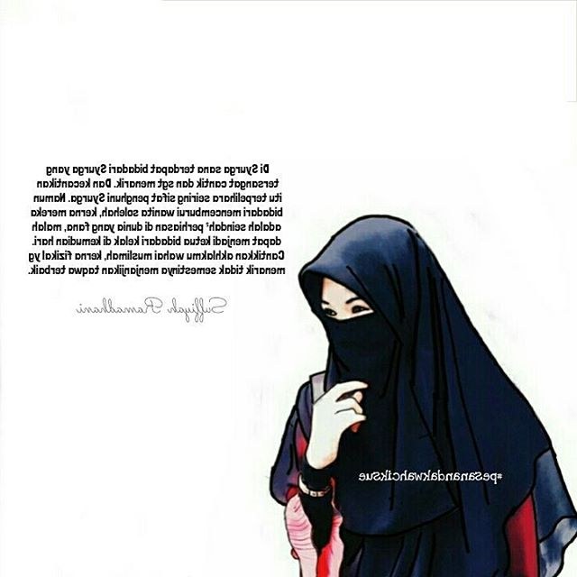 Design Muslimah Bercadar Memanah Fmdf 50 Gambar Kartun Muslimah Bercadar Cantik Berkacamata