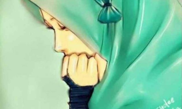 Design Muslimah Kartun Sedih T8dj 11 Kartun Muslimah Sedih Anak Cemerlang