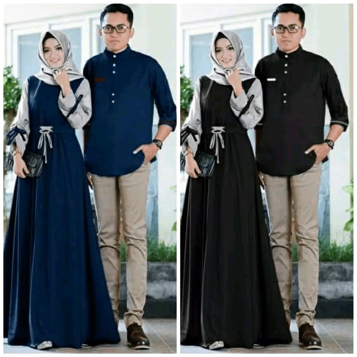Design Ootd Baju Lebaran Remaja 2020 Etdg 30 Model Baju Couple Lebaran Fashion Modern Dan Terbaru