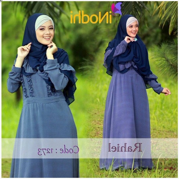 Design Poto Baju Lebaran 4pde 10 Contoh Baju Muslim Syar I Model Baru 2015