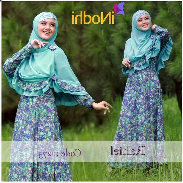 Design Poto Baju Lebaran T8dj 10 Contoh Baju Muslim Syar I Model Baru 2015
