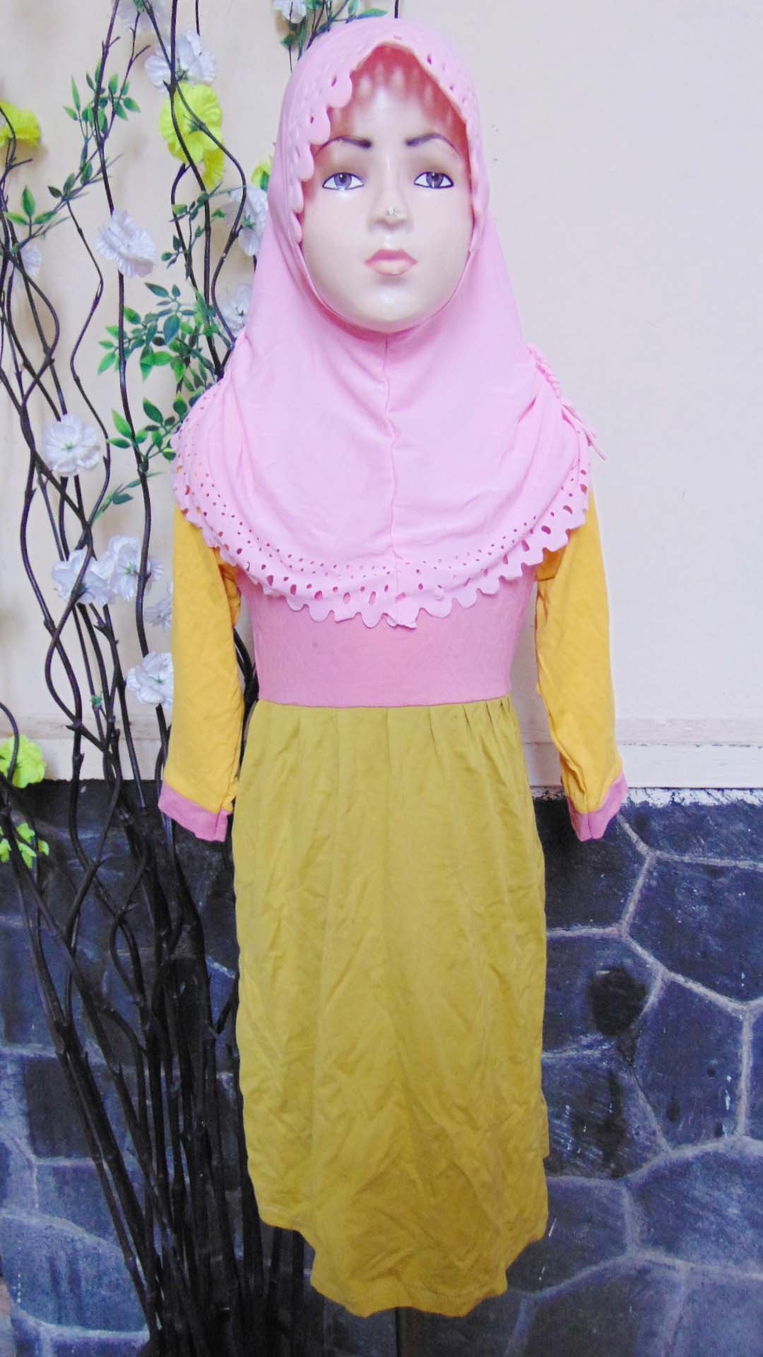 Ide Baju Lebaran Bayi Perempuan Ipdd Plus Jilbab Baju Lebaran Muslimah Gamis Bayi Perempuan