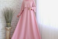 Ide Baju Lebaran Brokat Drdp Jual Baju Gamis Syari Pesta Remaja Kombinasi Brokat Set