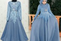 Ide Baju Lebaran Brokat X8d1 Baju Gamis Pesta Brokat Diana Busana Muslim Remaja Murah