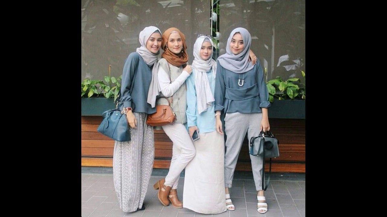 Ide Baju Lebaran Casual Ffdn Baju Muslim Lebaran Casual Untuk Remaja