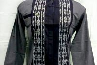 Ide Baju Lebaran Keren Ftd8 Gambar Baju Muslim Pria Baju Koko Lengan Panjang Model