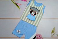 Ide Baju Lebaran Lucu Y7du Jual Setelan Baju Kaos Anak Laki Laki Cowok Beruang