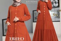 Ide Baju Lebaran Murah Meriah Etdg Baju Gamis Terbaru Murah Meriah Untuk Wanita Muslimah Bwm12
