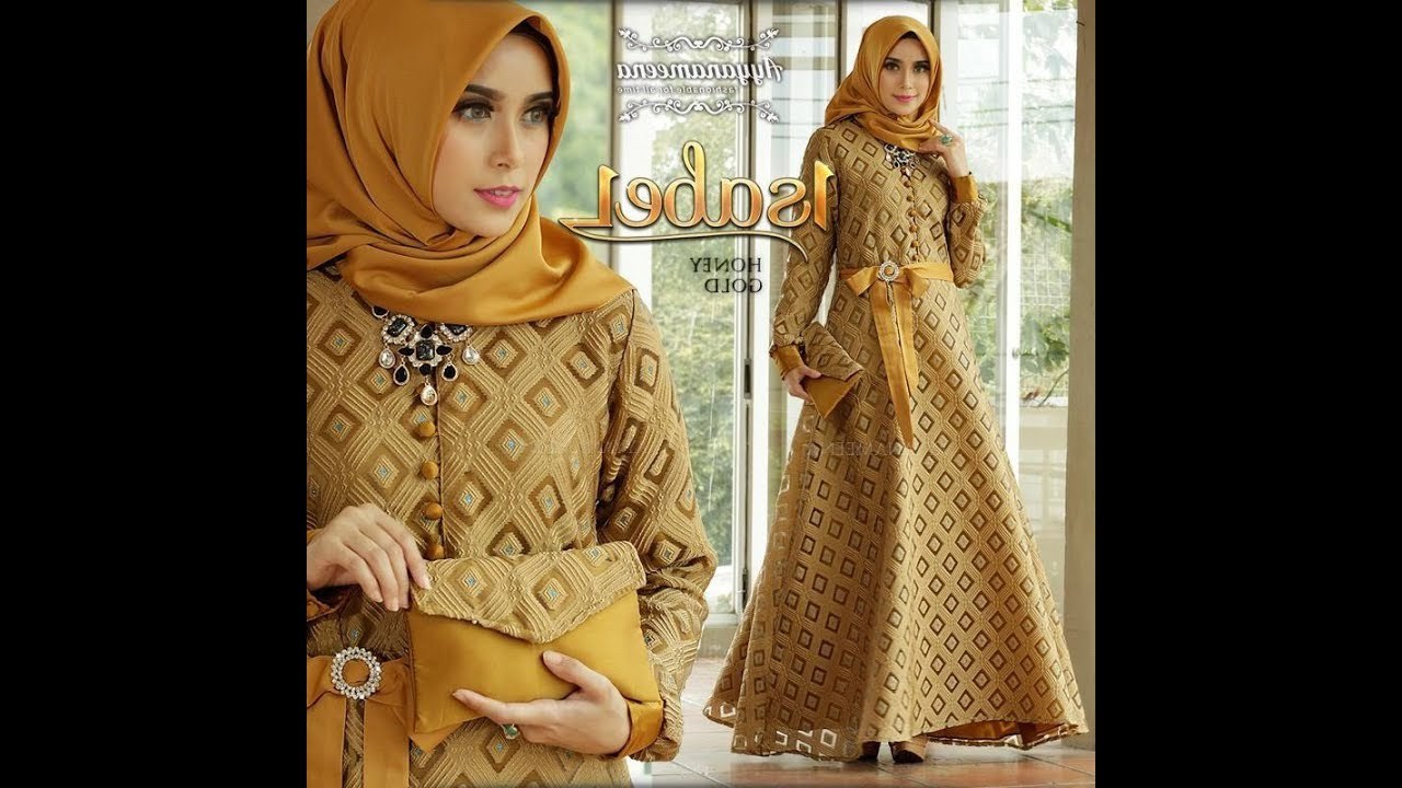 Ide Baju Lebaran Muslimah Gdd0 Trend Gamis Lebaran 2018 Simple Mewah Elegan Baju Pesta