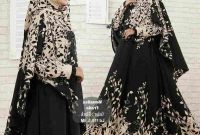 Ide Baju Lebaran Ngetren 2018 U3dh Baju Lebaran Terbaru 2018 Franda Hitam Model Baju Gamis