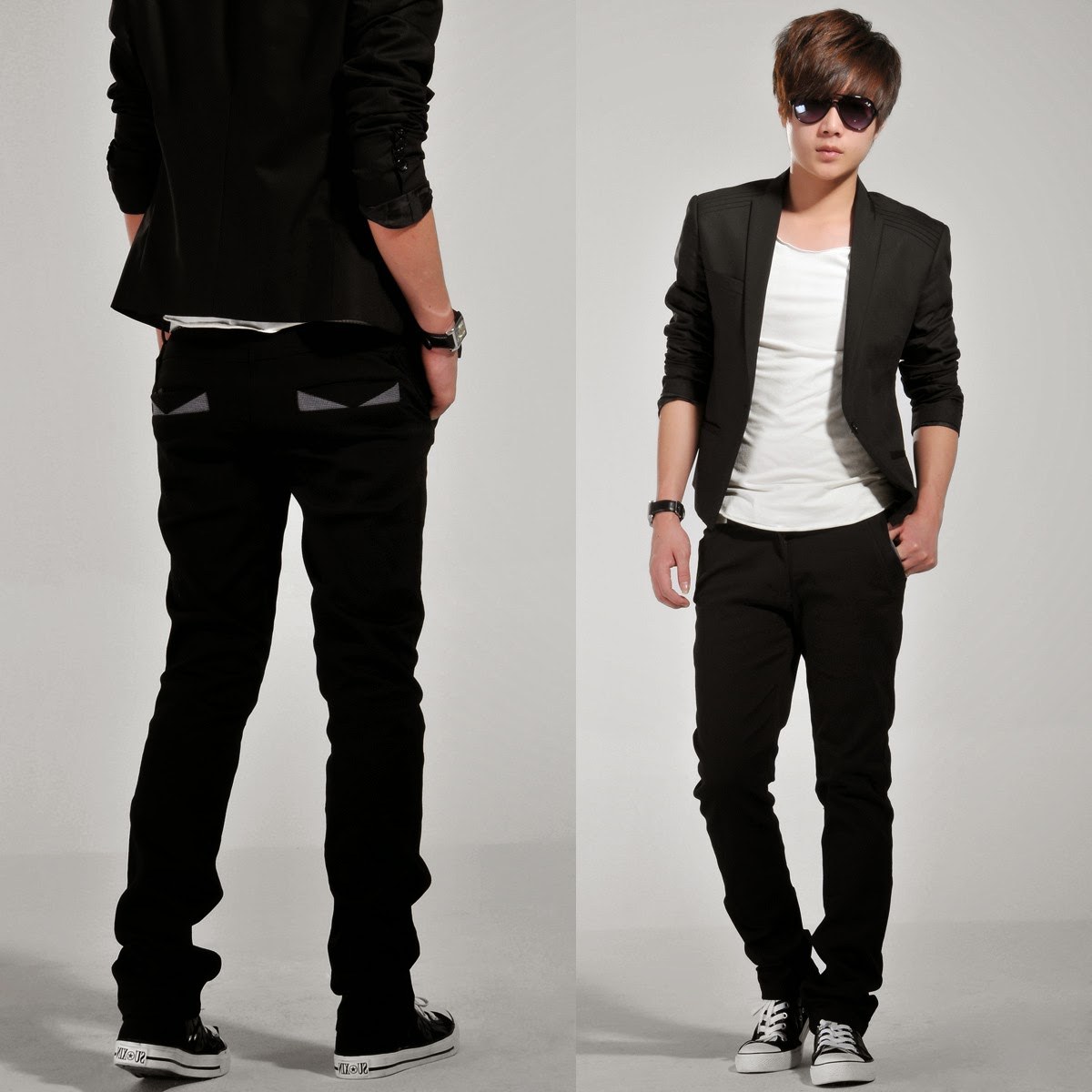 Ide Baju Lebaran Pria Terbaru Drdp 5 Model Baju Santai Korea Pria Terbaru