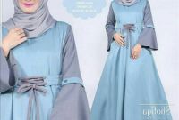 Ide Baju Lebaran Sekarang 4pde 30 Model Baju Gamis Lebaran Sekarang Fashion Modern Dan