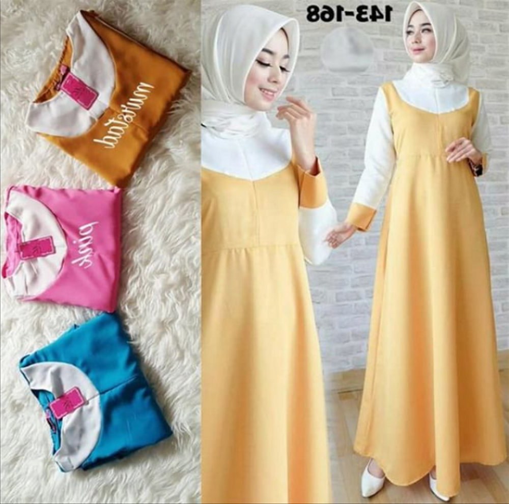 Ide Baju Lebaran Untuk Wanita Gdd0 Jual Baju butik Hijab Panjang atasan Blouse Gamis Bunga