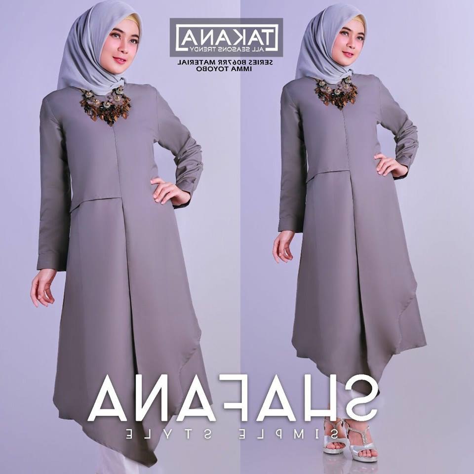 Ide Fashion Muslim Terbaru 8ydm Style Baju Lebaran Wanita 2019 toast Nuances