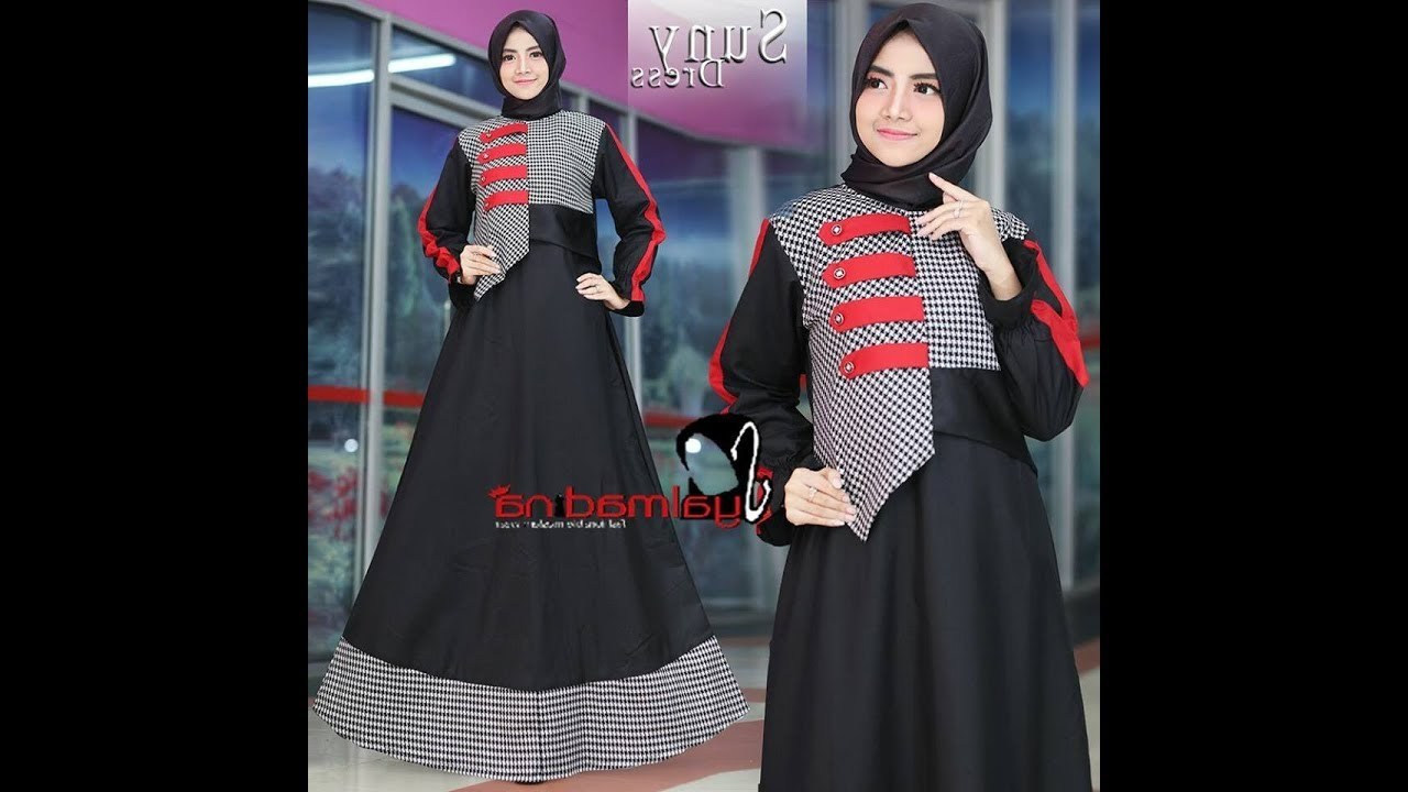 Ide Fashion Muslim Terbaru Jxdu 4 Model Baju Wanita Muslim Simple Cantik Modern Terbaru