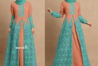 Ide Fashion Muslim Terbaru S5d8 Jual Gamis Hijab Raysa Brukat Baju Gamis Terbaru 2017 Di