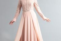 Ide Fashion Muslimah Mndw 5242 Crİss TesettÜr Abİye 38 44 Pudra Alvina