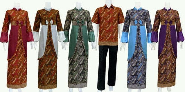 Ide Foto Baju Lebaran Terbaru Drdp Foto Baju Muslim Batik Model Terbaru