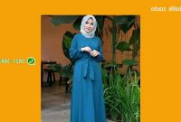 Ide Inspirasi Baju Lebaran 2018 S1du Model Gamis Terbaru Baju Lebaran 2018 Model Polos Elegan