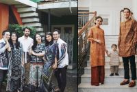 Ide Inspirasi Baju Lebaran 2018 Zwdg 20 Parade Seragam Lebaran Dari Famili orang Terkenal