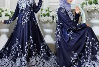 Ide Model Baju Lebaran atasan 2018 Dddy Model Baju Lebaran 2018 Shalma Navy