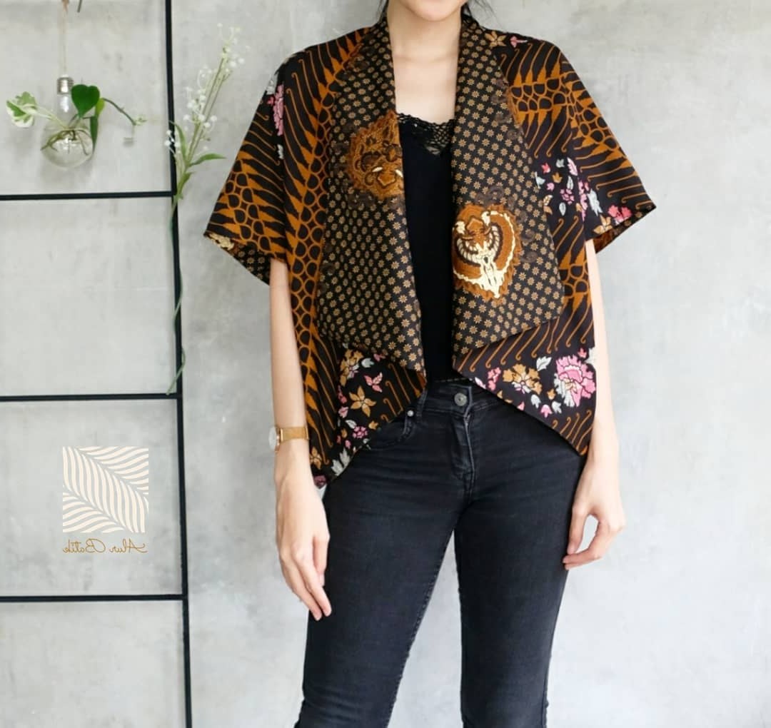 Ide Model Baju Lebaran atasan 2019 X8d1 48 Model Baju Batik atasan Wanita Terbaru 2019 Model