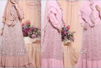 Ide Model Baju Lebaran Brokat 2019 0gdr Inspirasi Model Gamis Syari Kombinasi Brokat Modern Trend