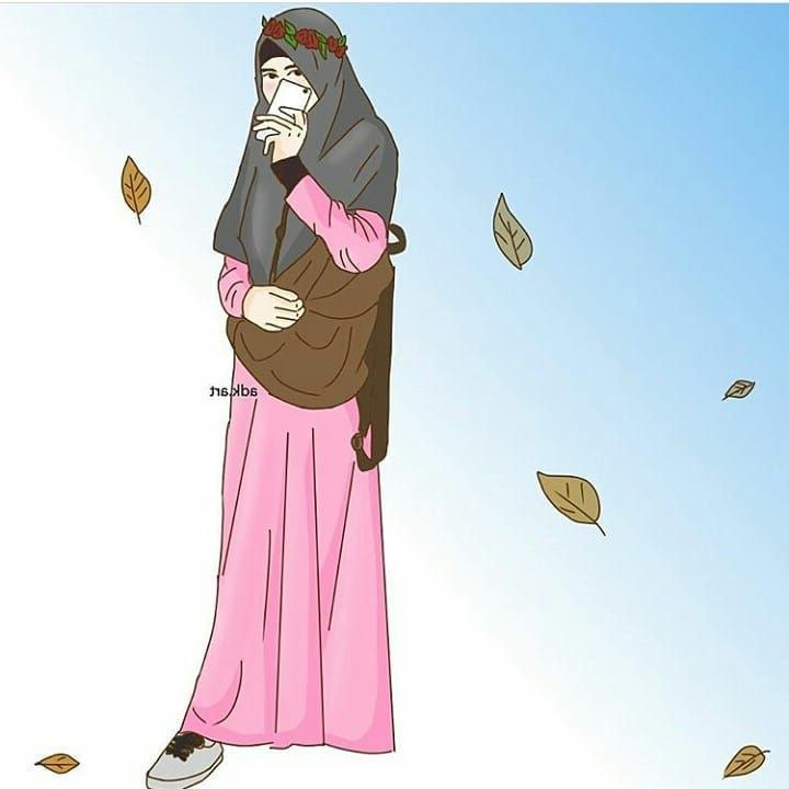 Ide Muslimah Bercadar Keren 8ydm Gambar Kartun Muslimah Modern Cari Gambar Keren Hd