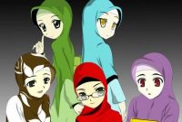 Ide Muslimah Kartun Sahabat 4pde 30 Gambar Kartun Muslimah Bercadar Syari Cantik Lucu