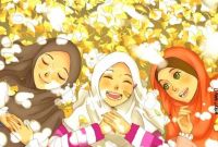Ide Muslimah Kartun Sahabat 87dx Gambar Kartun Muslimah Berdo A Bergerak El