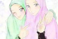 Ide Muslimah Kartun Sahabat Dwdk 12 Kartun Persahabatan Muslimah Anak Cemerlang