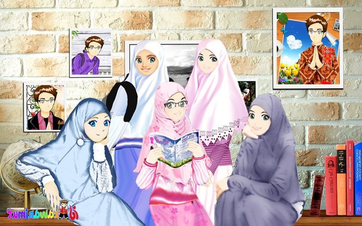 Ide Muslimah Kartun Sahabat E6d5 Koleksi Gambar Muslimah