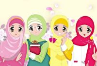 Ide Muslimah Kartun Sahabat Zwdg 50 Gambar Kartun Lucu Imut Dan Menggemaskan Terbaru