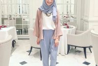 Ide Trend Baju Lebaran 2017 Thdr 20 Trend Model Baju Muslim Lebaran 2018 Casual Simple Dan