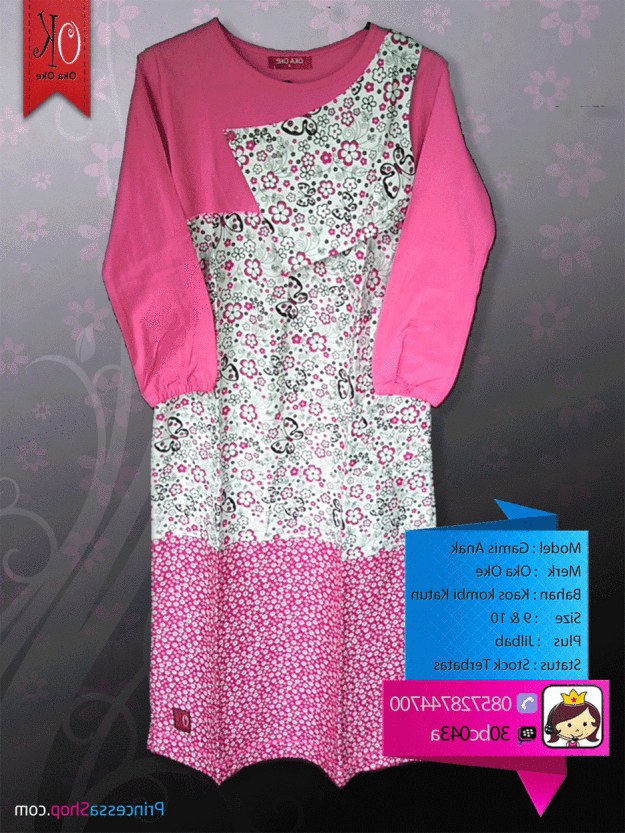 Inspirasi Baju Lebaran Anak Perempuan Terbaru Ipdd Model Baju Muslim Anak Perempuan Terbaru